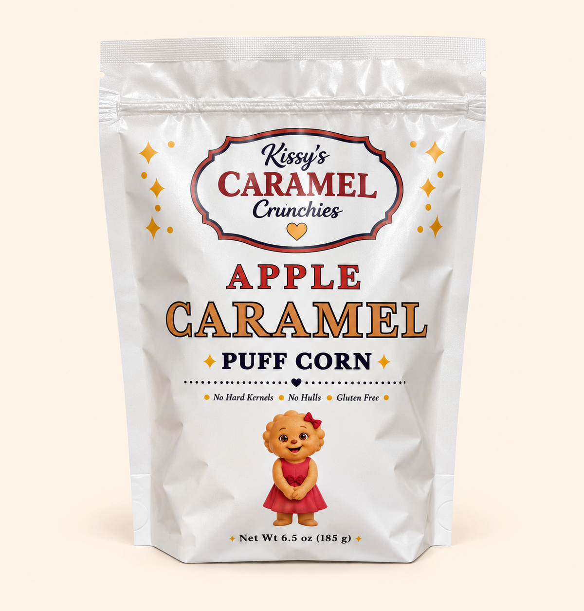 Kissy's Caramel Crunchies - Apple Caramel
